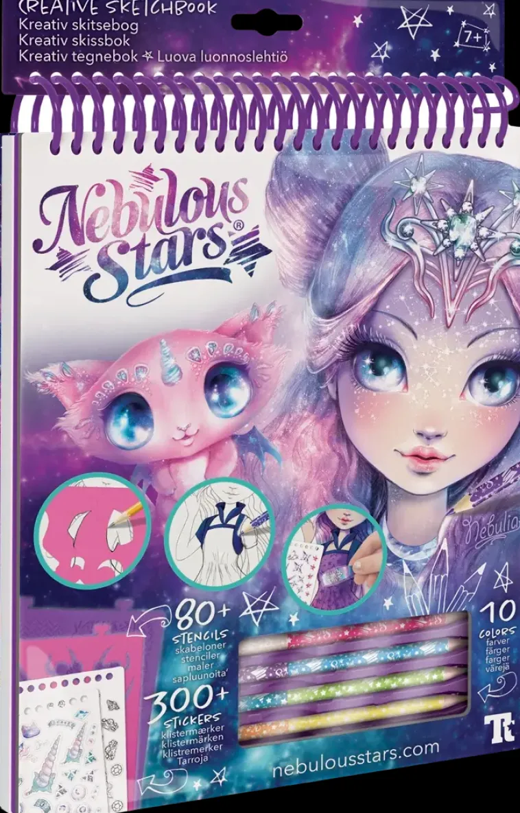 Nebulous Stars Askartelutarvikkeet-Nebulous Star Luonnoskirja Nebulia