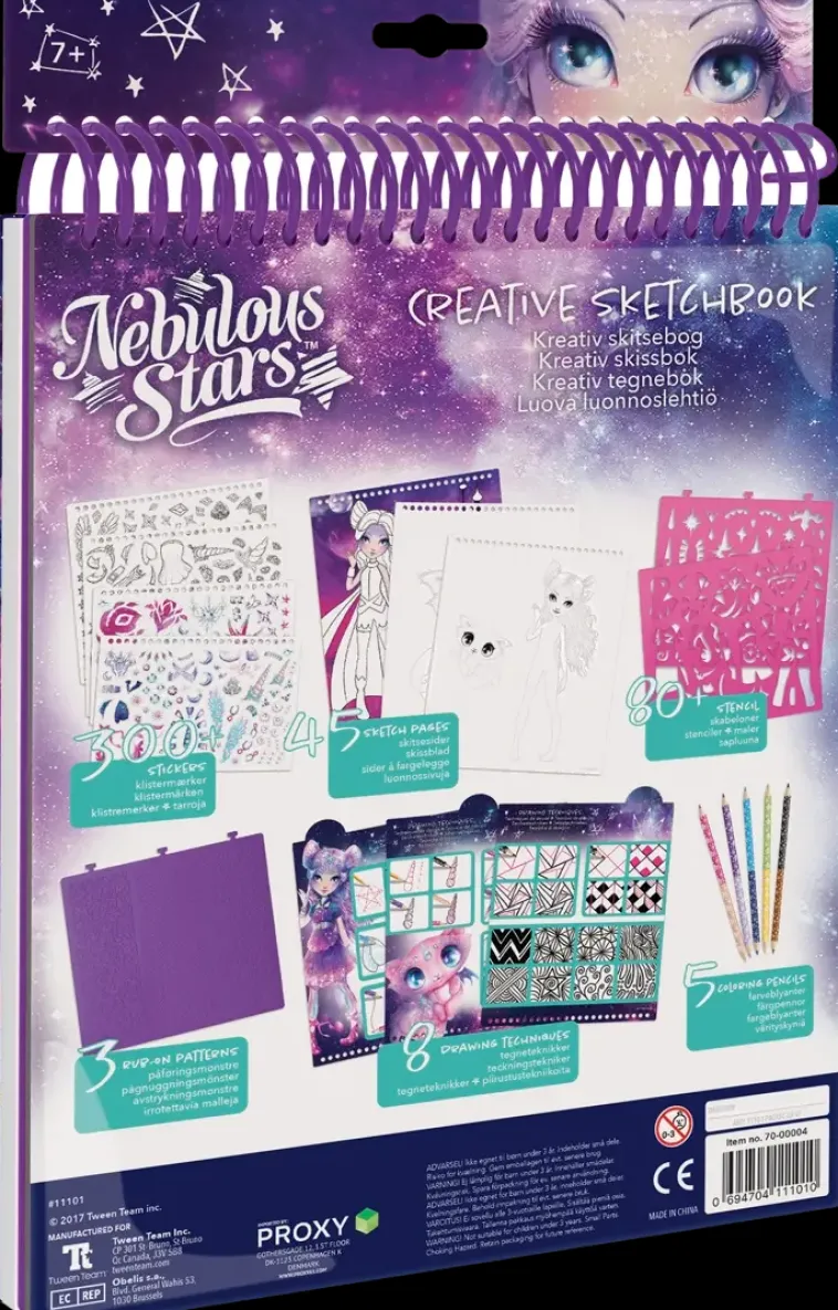 Nebulous Stars Askartelutarvikkeet-Nebulous Star Luonnoskirja Nebulia