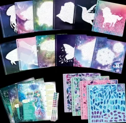 Nebulous Stars Askartelutarvikkeet-Nebulous Star Tarraa Numeroiden Mukaan