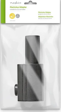 Nedis Imurit Ja Tarvikkeet-Polynimurin Adapteri Vcad11032Bk1 Ovaalista 32Mm Putkeksi