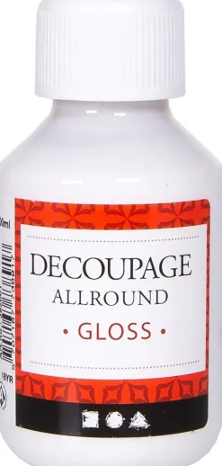 Nellen Askartelutarvikkeet-Decoupagelakka Kiiltava 100Ml