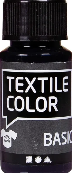 Nellen Askartelutarvikkeet-Kangasvari 50Ml Musta