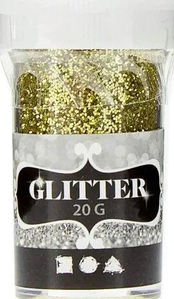 Clearance Kimallejauhe Kulta 20G Askartelutarvikkeet