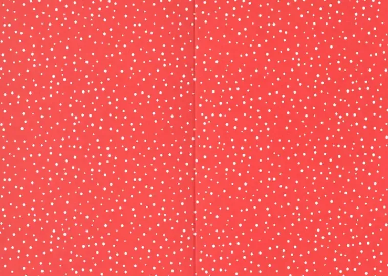 Clearance 2-Osainen Korttipohja Piste Punainen 10Kpl/Pkt Askartelutarvikkeet