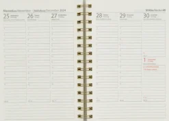 New Poytakalenteri A5 Kierresidottu Kalenterit