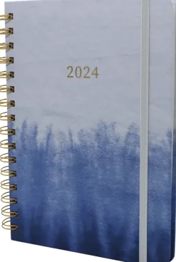 Poytakalenteri A5 Kierresidottu, Sininen Kalenterit