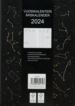 Sale Poytakalenteri A5 Tahtikartta, Musta Kalenterit