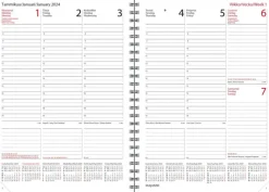 Hot Poytakalenteri Wega Plus, Musta Kalenterit