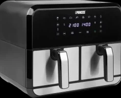 Princess Kypsentäminen-182074 Airfryer Tupla, 2X4L