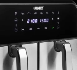 Princess Kypsentäminen-182074 Airfryer Tupla, 2X4L