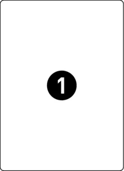 New Print&Stick Tulostustarrat 210X297 Mm A4 100 Arkkia Toimistotarvikkeet