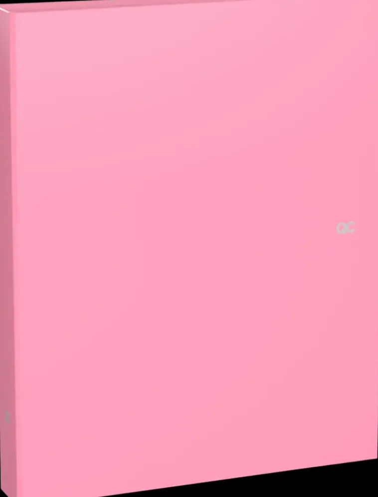 New Rengaskansio A4 Roosa Paperitarvikkeet