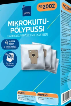 Rainbow Imurit Ja Tarvikkeet-Polypussi Rb2002 4Kpl + Moottorisuodatin