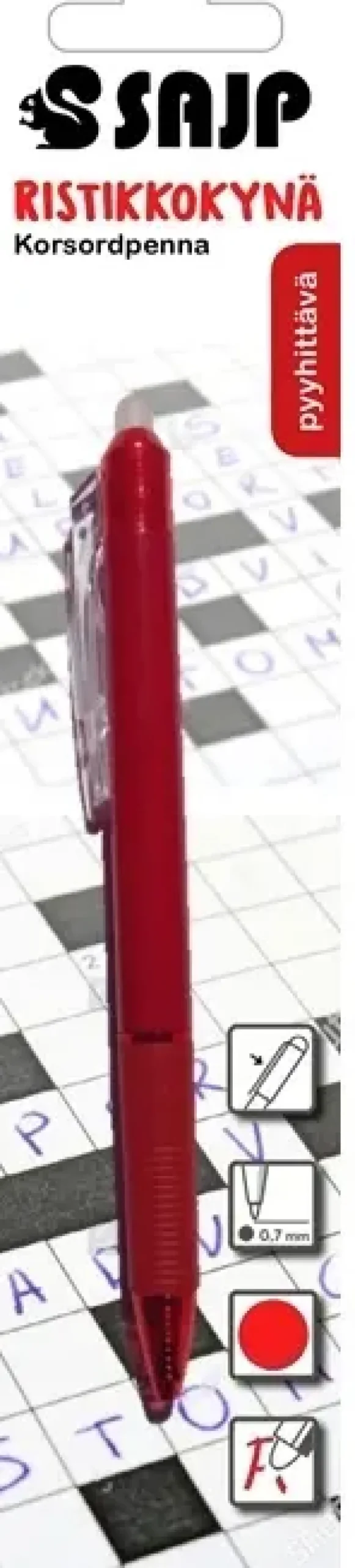 Sale Ristikkokyna 0,7Mm 1 Kpl Punainen Toimistotarvikkeet