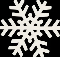 Hot Roikkuva Lumitahti 38,5 Cm Sesonkijuhlatarvikkeet