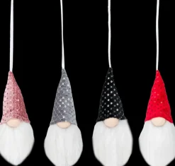 Hot Roikkuva Tonttu Kristalli 16 Cm Tumma, Erilaisia Sesonkijuhlatarvikkeet