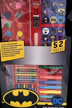 Ei merkkiä Askartelutarvikkeet-Ryhma Hau/Batman/My Little Pony 52 Os. Taidesalkkulajitelma, Sis. 8 Tussia, 8 Varikynaa, 8 Varivahaliitua, 10 Vesivarinappia, Sivellin, Teroitin, Pyyhekumi, Sieni, Hb Lyijykyna, Viivain, 2Tarra-Arkkia