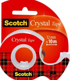 Outlet Scotch Crystal- Teippi 1 Rla 12 Mm X 10 M + Minikatkaisija Toimistotarvikkeet