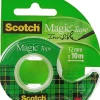 Outlet Scotch Magic -Teippi 1 Rla 12 Mm X 10 M + 1 Minikatkaisija Toimistotarvikkeet