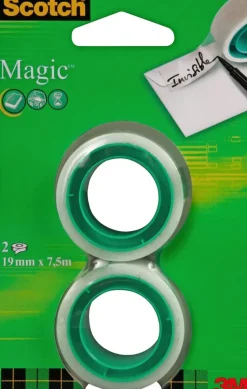 Clearance Scotch Magic- Teippi, Tayttopakkaus, 2 Rullaa, 19 Mm X 7,5 M Toimistotarvikkeet