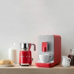 Smeg Kahvi Ja Tee-Bcc01Rdmeu Kahviautomaatti, Punainen