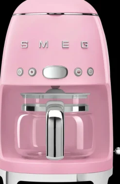 Smeg Kahvi Ja Tee-Kahvinkeitin Dcf02Pkeu 1,4 Litraa, Hvaaleanpunainen