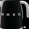 Smeg Kahvi Ja Tee-Musta Vedenkeitin Lampotilansaadolla Klf04Bleu