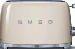 Smeg Kypsentäminen-Tsf01Creu 2-Viipaleen Leivanpaahdin Kerma