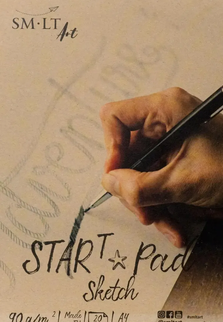 Smlt Star T Luonnoslehtio 90G A4 (20) Askartelutarvikkeet