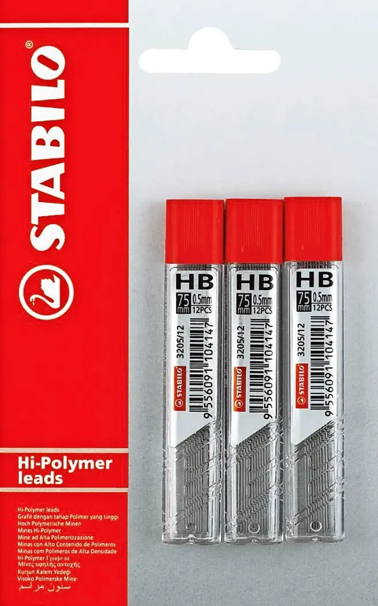 Outlet Irtolyijy 0,5Mm 3 Putkiloa/Pakkaus Toimistotarvikkeet