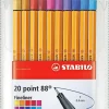 Clearance Tussikyna Point 88 Fineliner 20 Varia Toimistotarvikkeet