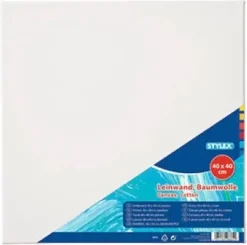 Stylex Askartelutarvikkeet-Maalauspohja Canvas 40X40Cm