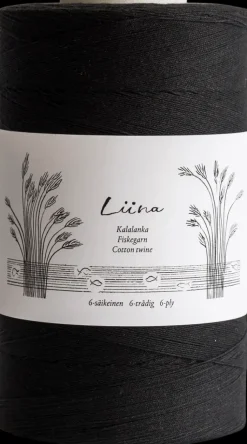 Clearance Liina Kalalanka 6-Saikeinen 500G Musta Käsityötarvikkeet
