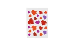 NNX Askartelutarvikkeet-Tarra Sydan Punainen 2 Arkkia Hr50