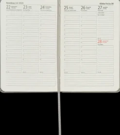 Clearance Taskukalenteri A6 Harmaa Kalenterit