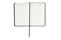 Discount Taskukalenteri A6 Musta Kalenterit