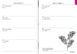 Clearance Taskukalenteri Tempo Kalenterit