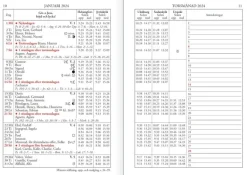 New Taskukalenteri Universitetsalmanackan Kalenterit