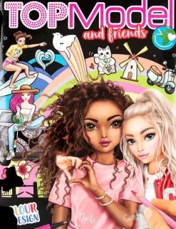 TOPModel Askartelutarvikkeet-& Friends Varityskirja