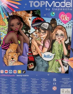 TOPModel Askartelutarvikkeet-& Friends Varityskirja