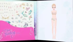 TOPModel Askartelutarvikkeet-Dress Me Up Tarrakirja Mermaid