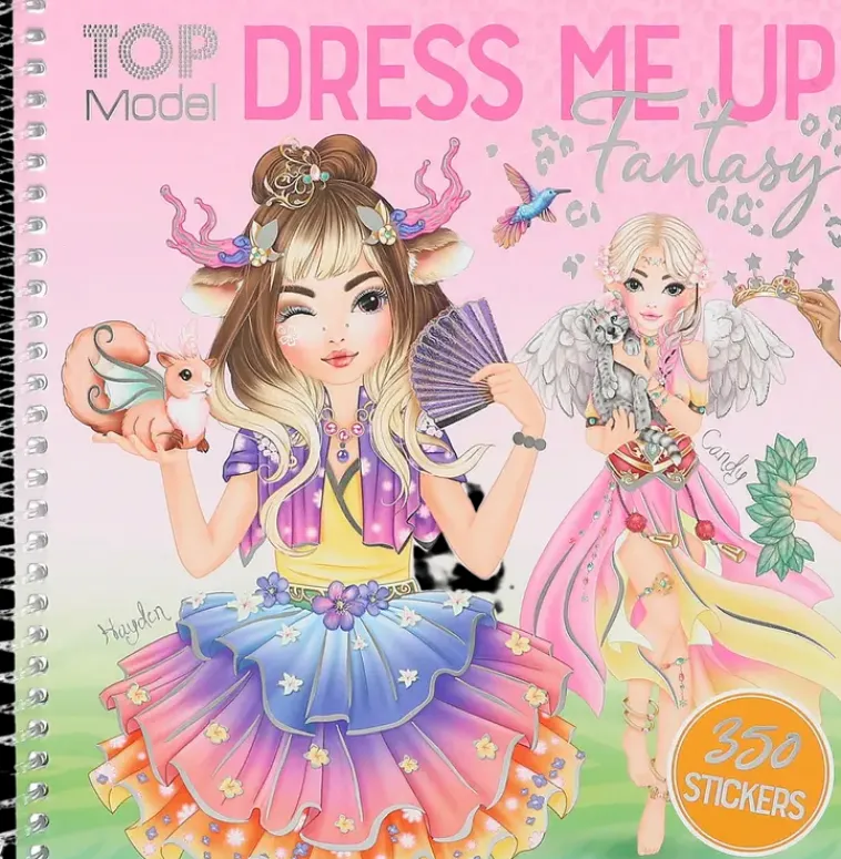 TOPModel Askartelutarvikkeet-Dress Me Up Tarrakirja Fantasy