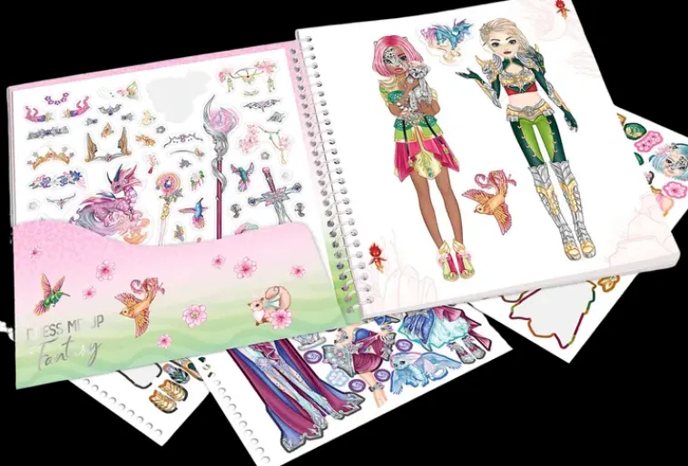 TOPModel Askartelutarvikkeet-Dress Me Up Tarrakirja Fantasy