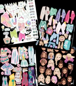 TOPModel Askartelutarvikkeet-Dress Me Up Tarrakirja