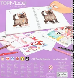 TOPModel Askartelutarvikkeet-Kitty Suunnittelukirja