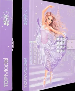 TOPModel Askartelutarvikkeet-Koodillinen & Soiva Paivakirja Ballet