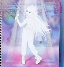 TOPModel Askartelutarvikkeet-Popstar Suunnittelukirja