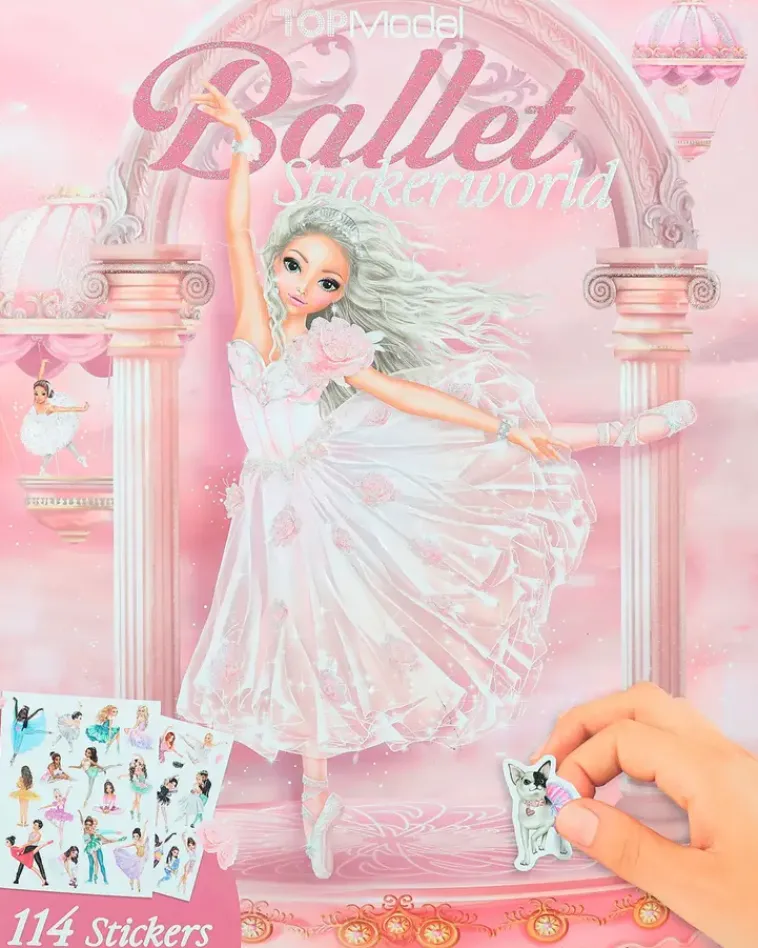 TOPModel Askartelutarvikkeet-Stickerworld Ballet