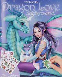 TOPModel Askartelutarvikkeet-Stickerworld Dragon Love