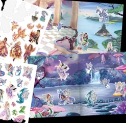 TOPModel Askartelutarvikkeet-Stickerworld Dragon Love